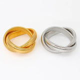 Kpop Elastic Bracelet 316L Stainless Steel Charms Gift