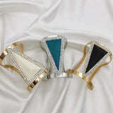 Triangle Plated Gothic Bracelet Charm Punk Accessories Gift