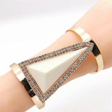 Triangle Plated Gothic Bracelet Charm Punk Accessories Gift