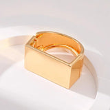 Geometric Metal Bracelet for Women Punk Charm Jewelry