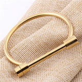 Stainless Steel Cuff Bracelet for Women