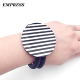 Fashionable Retro Bracelet Striped Women's Charm Jewelry