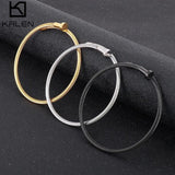 Stainless Steel Strand Nail Charm Bangle Unisex