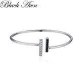 AWN Hot Silver Open Charm Bracelet & Bangle Wedding Jewelry
