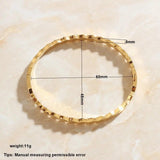 Girlfriend Charms Bangle Hexagon Wedding Bracelet Jewelry