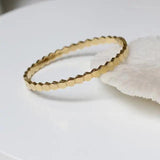 Girlfriend Charms Bangle Hexagon Wedding Bracelet Jewelry