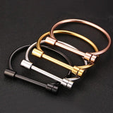 Minimalist Stainless Steel Bangle for Women