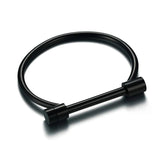 Minimalist Stainless Steel Bangle for Women