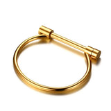 Minimalist Stainless Steel Bangle for Women