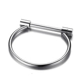 Minimalist Stainless Steel Bangle for Women