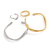 Youthway Stainless Steel Open Bangle Bracelet for Women