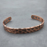Magnetic Pure Copper Bracelet Men Adjustable Cuff Bracelets Arthritis Health