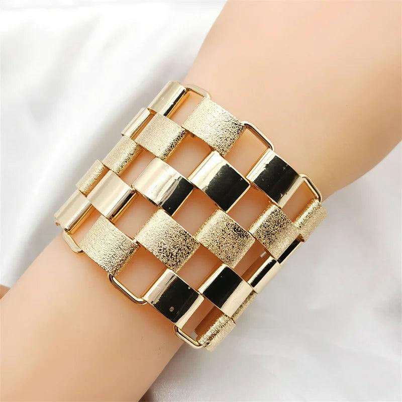 Charm Lingge Plated Jewelry Bohemia Bracelet Wedding Woman Gift
