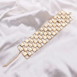 Charm Lingge Plated Jewelry Bohemia Bracelet Wedding Woman Gift