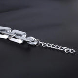Hip Hop Cuban Chain Bracelets Women Punk Style Thick Chain Charm Bangles