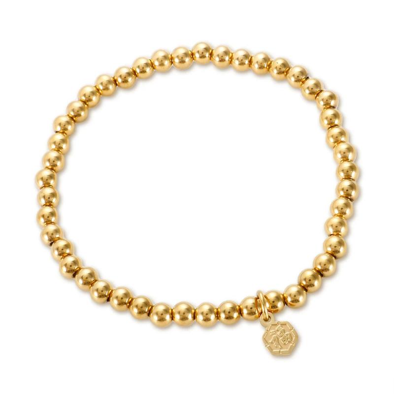 Stainless Steel Lucky Charm Bracelet for Women