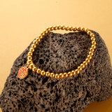 Stainless Steel Lucky Charm Bracelet for Women