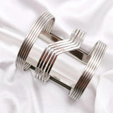 Gothic Bracelets For Women Hollow Out Charm Jewelry Geometry Punk Cuff Bracelets