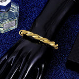 Stainless Steel Cable Twist Bracelet Vintage Charm Jewelry