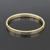Stainless Steel Love Heart Bangles Bracelets - Women Party Gift
