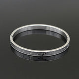 Stainless Steel Love Heart Bangles Bracelets - Women Party Gift