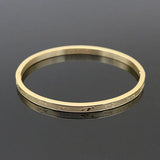 Stainless Steel Love Heart Bangles Bracelets - Women Party Gift