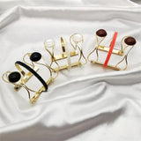 Gothic Double Layer Bracelet Punk Charm Cuff Bangles