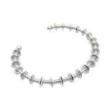 Twisted Wire Opening Bracelet for Men Women Hip Hop Personalized Hand Jewelry