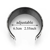 Adjustable Hollow Big Arm Cuff Armlet Armband Metal Bangle Bracelet