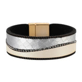 Charm Leather Bracelet for Women's Punk Casual Party Jewelry