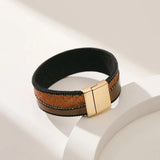 Charm Leather Bracelet for Women's Punk Casual Party Jewelry