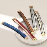 Charm Leather Bracelet for Women's Punk Casual Party Jewelry