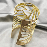 Fkewy Gothic Butterfly Cuff Bracelet Hollow Out Jewellery Charm Accessories