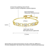 Adjustable Cuban Link Bangle Bracelet for Women