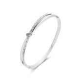 Stainless Steel Crystal Bracelets with Natural Shell Charm Cross Design