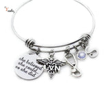 LVN Nurse Bracelet with Charm - Graduation Gift
