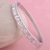 Charm Bangles with Rhinestone - Lead & Nickel Jewellery