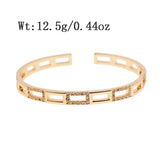 Crystal Zircon Bracelet Jewelry Accessories Cuban Bracelets Gift
