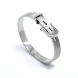 Leopard Belt Charm Bracelet Stainless Steel Female