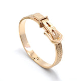 Leopard Belt Charm Bracelet Stainless Steel Female