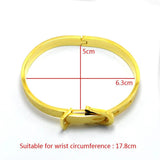 Leopard Belt Charm Bracelet Stainless Steel Female