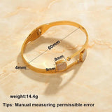 Plated Girlfriend Charms Bangle Wedding Bracelet Clovers Decoration
