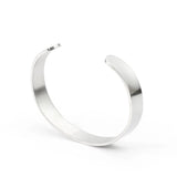 OM Yoga Bangle Stainless Steel Cuff Bracelet Chakra Amulet Religious Charms
