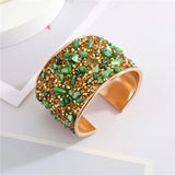 Bohemian 7 Rubble Width Bracelet For Women