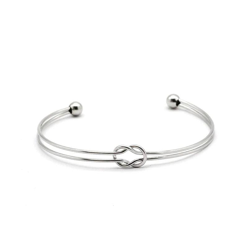 316L Stainless Steel Cuff Bracelet Bangles For Women