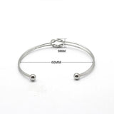 316L Stainless Steel Cuff Bracelet Bangles For Women