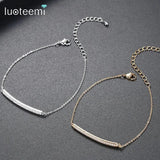 Adjustable Cubic Zirconia Bracelets Geometric Bangles Women Bridals