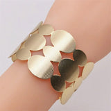 Fkewyy Jewelry Charm Punk Bangles For Women Geometry Cuff Bracelets