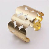 Fkewyy Jewelry Charm Punk Bangles For Women Geometry Cuff Bracelets