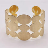Fkewyy Jewelry Charm Punk Bangles For Women Geometry Cuff Bracelets